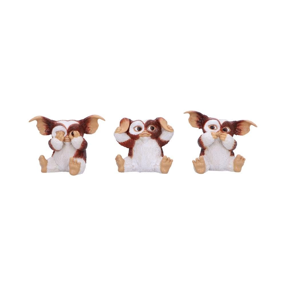 Nemesis Now Three Wise Gizmo - Figura de Gremlins de resina de 3.25