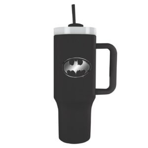 Pyramid International Batman Bat Emblem - Vaso de 1200 ml con popote