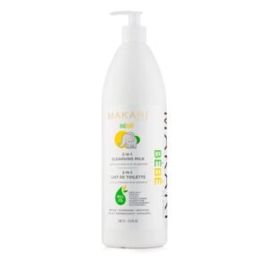 Makari Bebe (1000ml) Leche Limpiadora | Bebé Body Wash y Solución