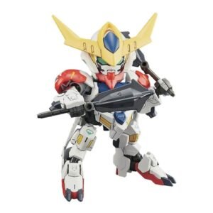 Bandai Hobby SD BB402 Gundam Barbatos Lupus DX Gundam IBO Figura de