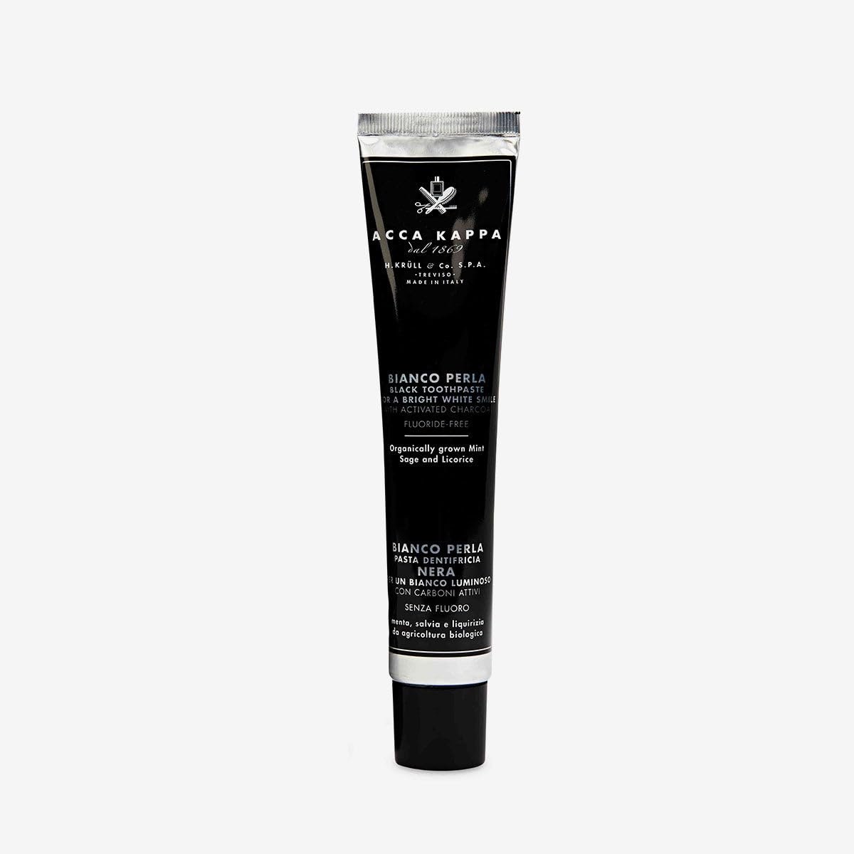Acca Kappa Dental Care Pasta Dentífrica Carbón Activo "Blanco Perla"