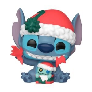 Funko Pop! Stitch unwrapping Gift navideño 1522 Pop Lilo & Stitch