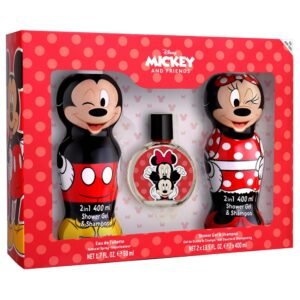 Mickey y Minnie Estuche con EDT 50 ml y 2 Gel de Ducha y Champú 1D