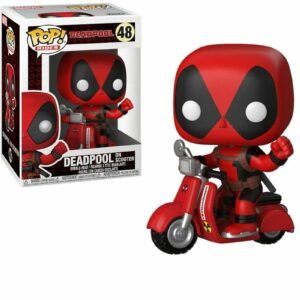 Funko Pop! Rides: Deadpool - Deadpool & Scooter - Figura de Vinilo Coleccionable - Idea de Regalo- Mercancia Oficial - Juguetes para Niños y Adultos - Comic Books Fans - Muñeco para Coleccionistas