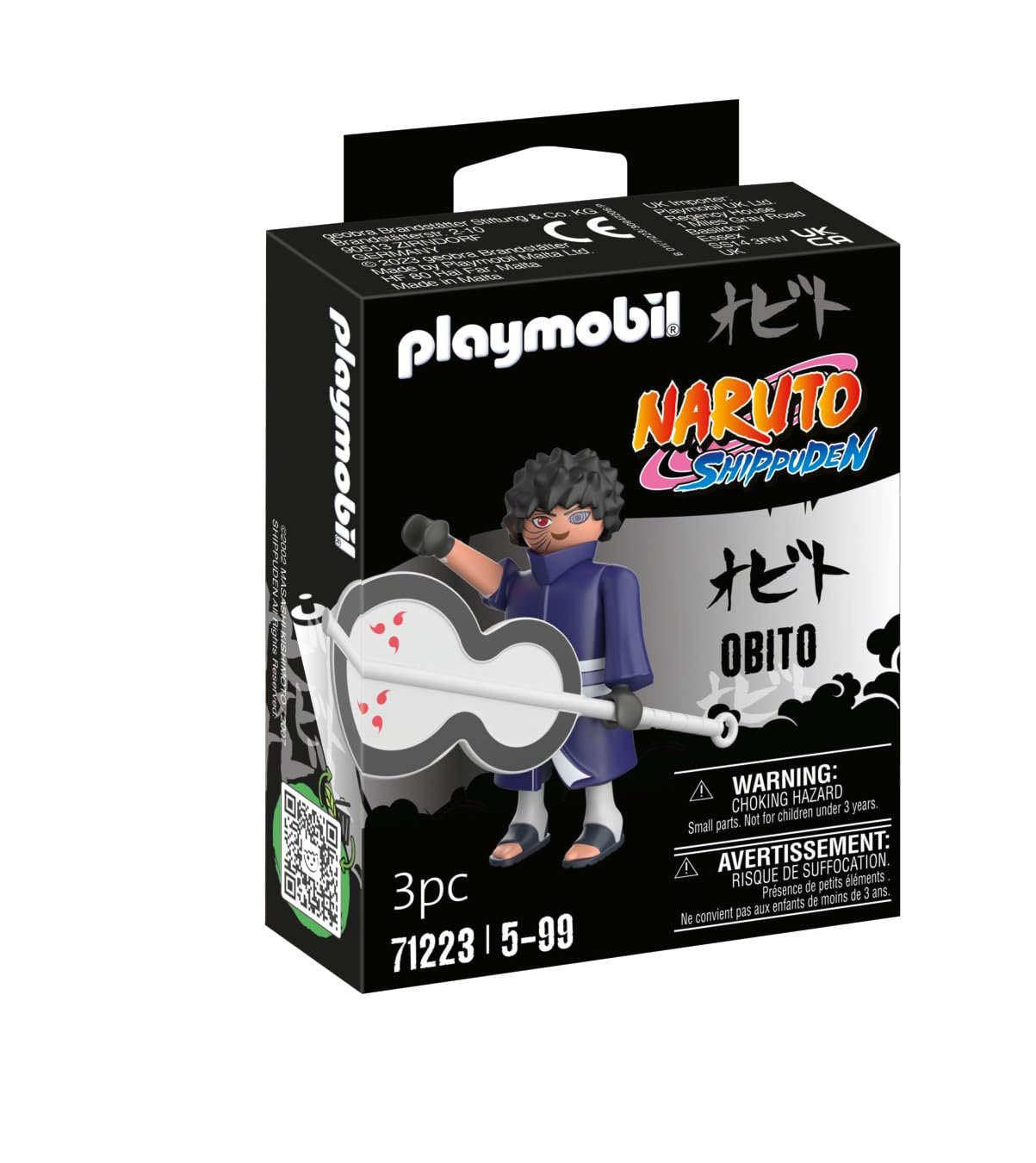 PLAYMOBIL 71223 Naruto Obito, a Partir de 5 años