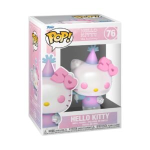 Funko Pop! Sanrio: Hello Kitty 50th - Hello Kitty con Globos - Figura de Vinilo Coleccionable - Juguetes para Niños y Adultos - Fans del Anime - Figura Modelo para Coleccionistas