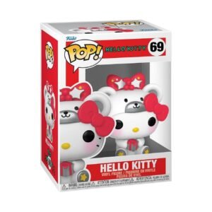 Funko POP! Sanrio: Hello Kitty - HK Polar Bear - Metálico - Figuras Miniaturas Coleccionables Para Exhibición - Idea De Regalo - Mercancía Oficial - Juguetes Para Niños Y Adultos