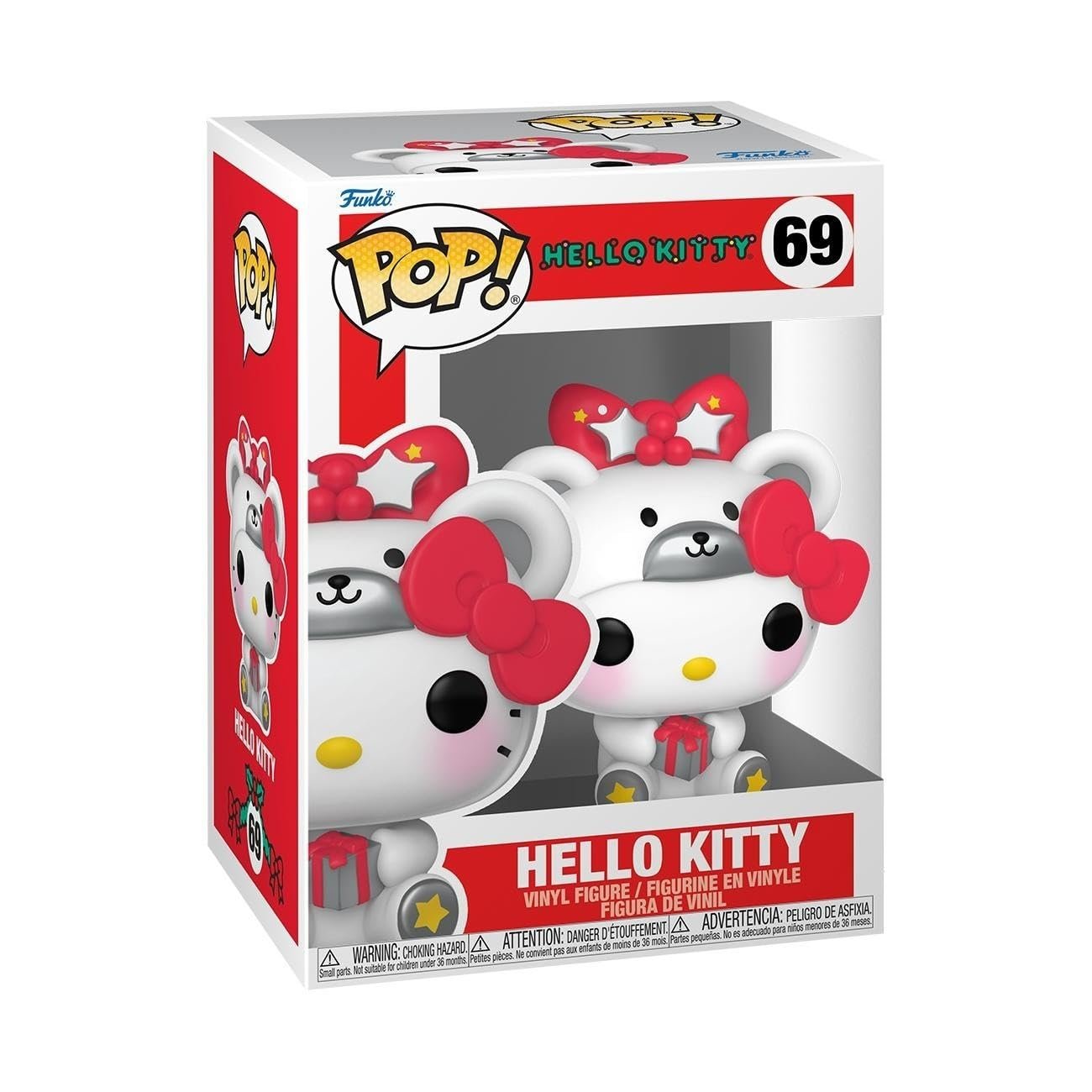 Funko POP! Sanrio: Hello Kitty - HK Polar Bear - Metálico - Figuras