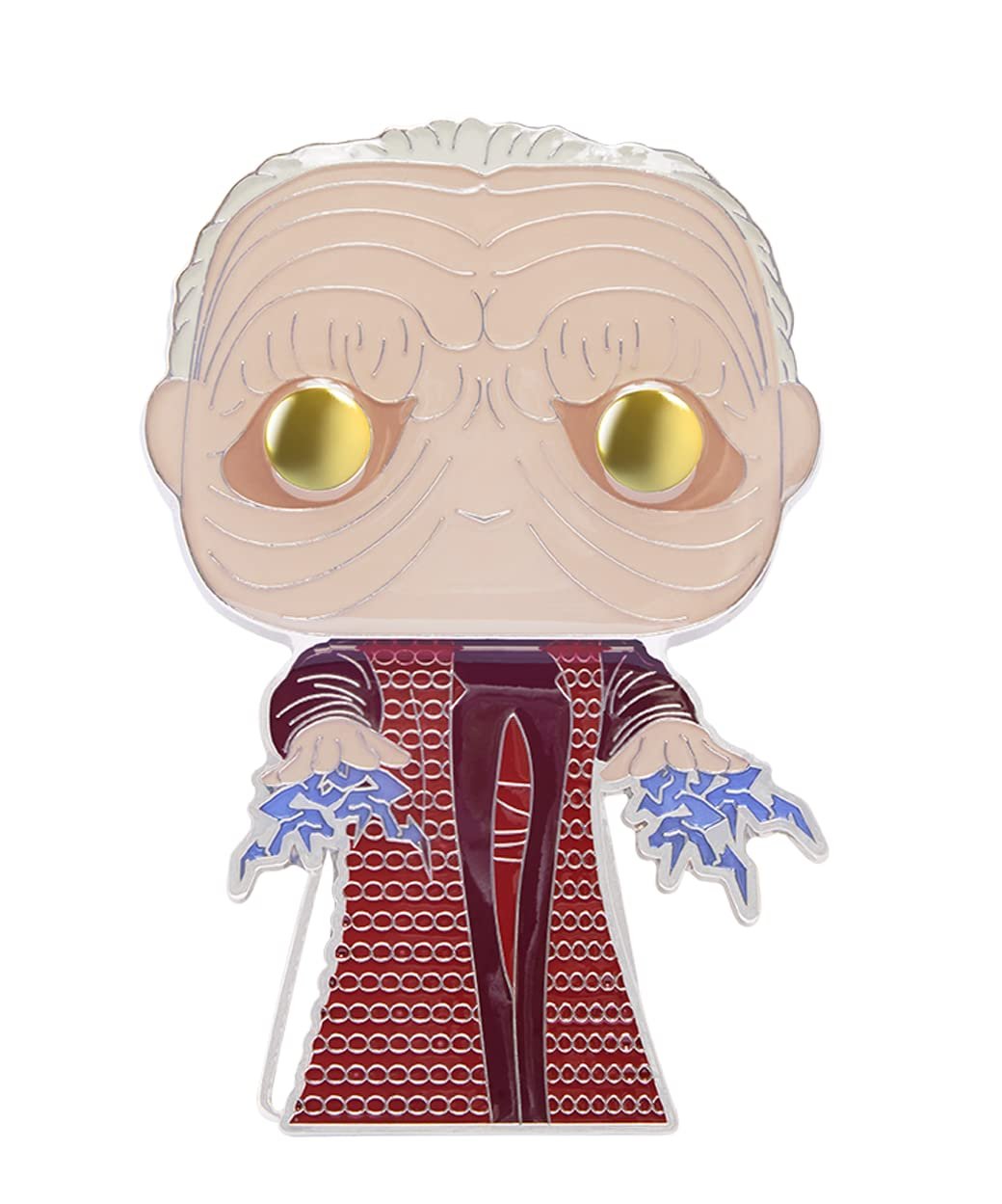 Funko Pop! Large Enamel Pin Star Wars: Unhooded Emperor Palpatine -