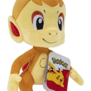 Pokémon PKW2692 Chimchar - Peluche 8 Pulgadas, Detalles auténticos,