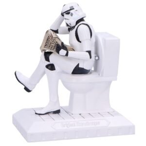 Nemesis Now Figura de Stormtrooper Pooper Trooper, Coleccionable de