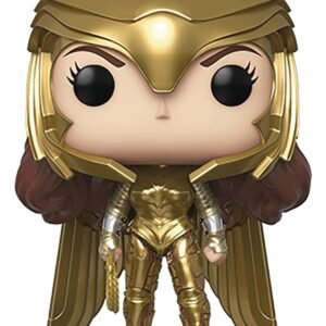 Funko Pop! Heroes: WW 1984- Wonder Woman Gold Power - Metálico -