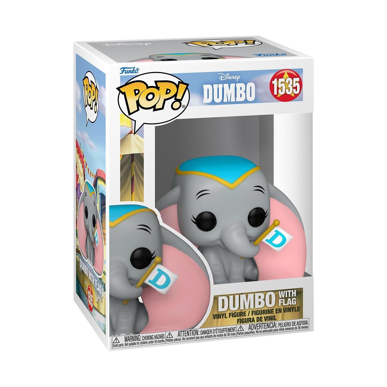 Funko Pop! Disney: Dumbo – Dumbo with Flag