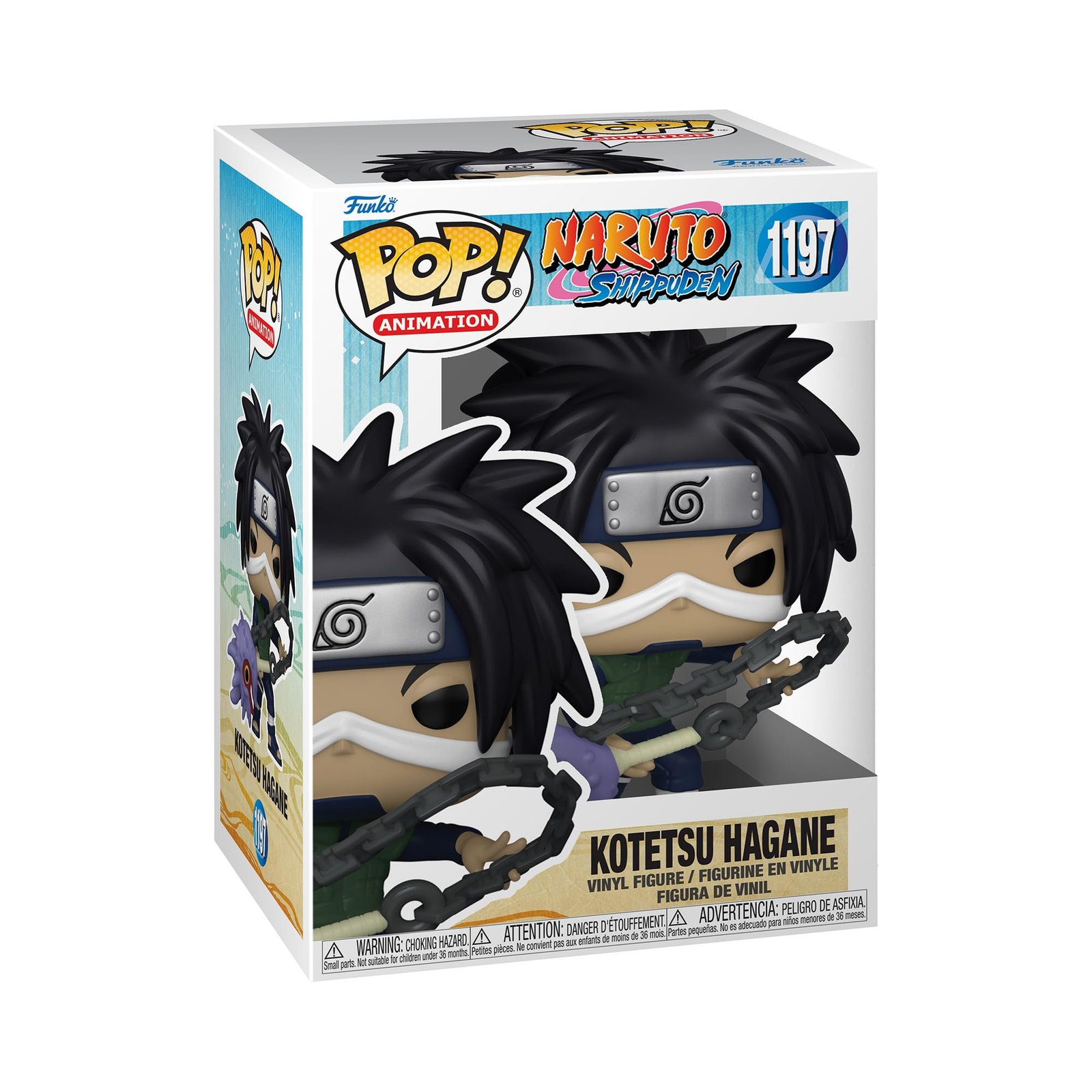 Funko Pop! Animation: Naruto - Kotetsu Hagane with Weapon