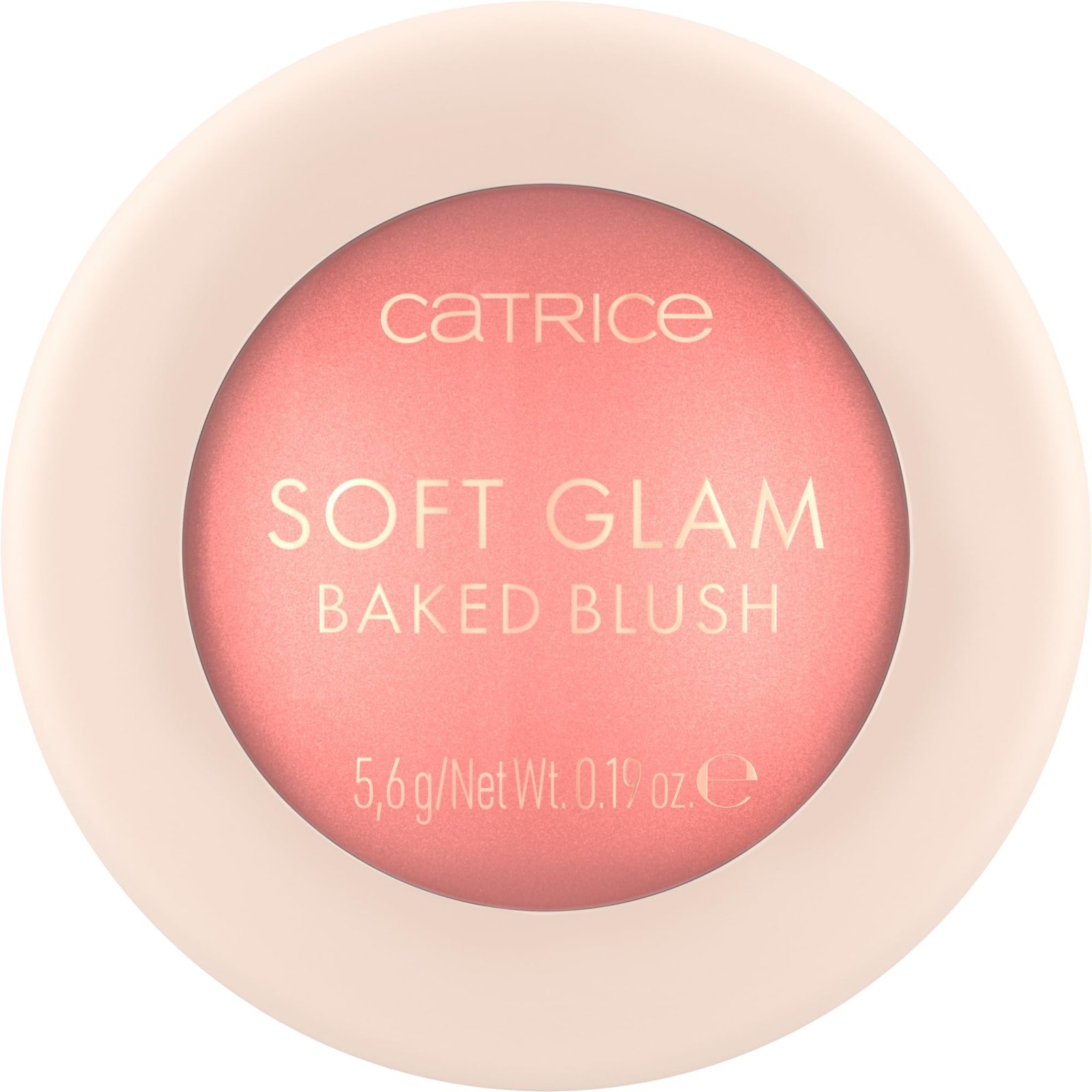 CATRICE COLORETE EN POLVO SOFT GLAM BAKED BLUSH 010 ON CLOUD PINK