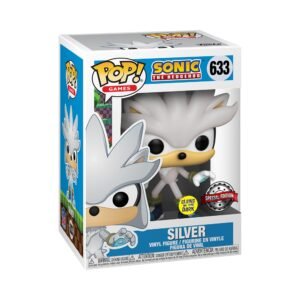 Funko Figura Pop Sonic The Hedgehog Silver Exclusive