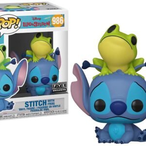 Funko Lilo & Stitch Figura Vinilo Stitch with Frog 986 Unisex Pop!