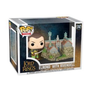 Funko El Señor de los Anillos Figura Vinilo Elrond with Rivendelll