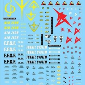 Bandai Hobby - Gundam Decal - 23 MG Multiuse - Char'S Counterattack