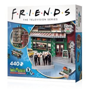 Wrebbit3D, Friends: Central Perk Café (440pc), 3D Puzzle, Ages 14+
