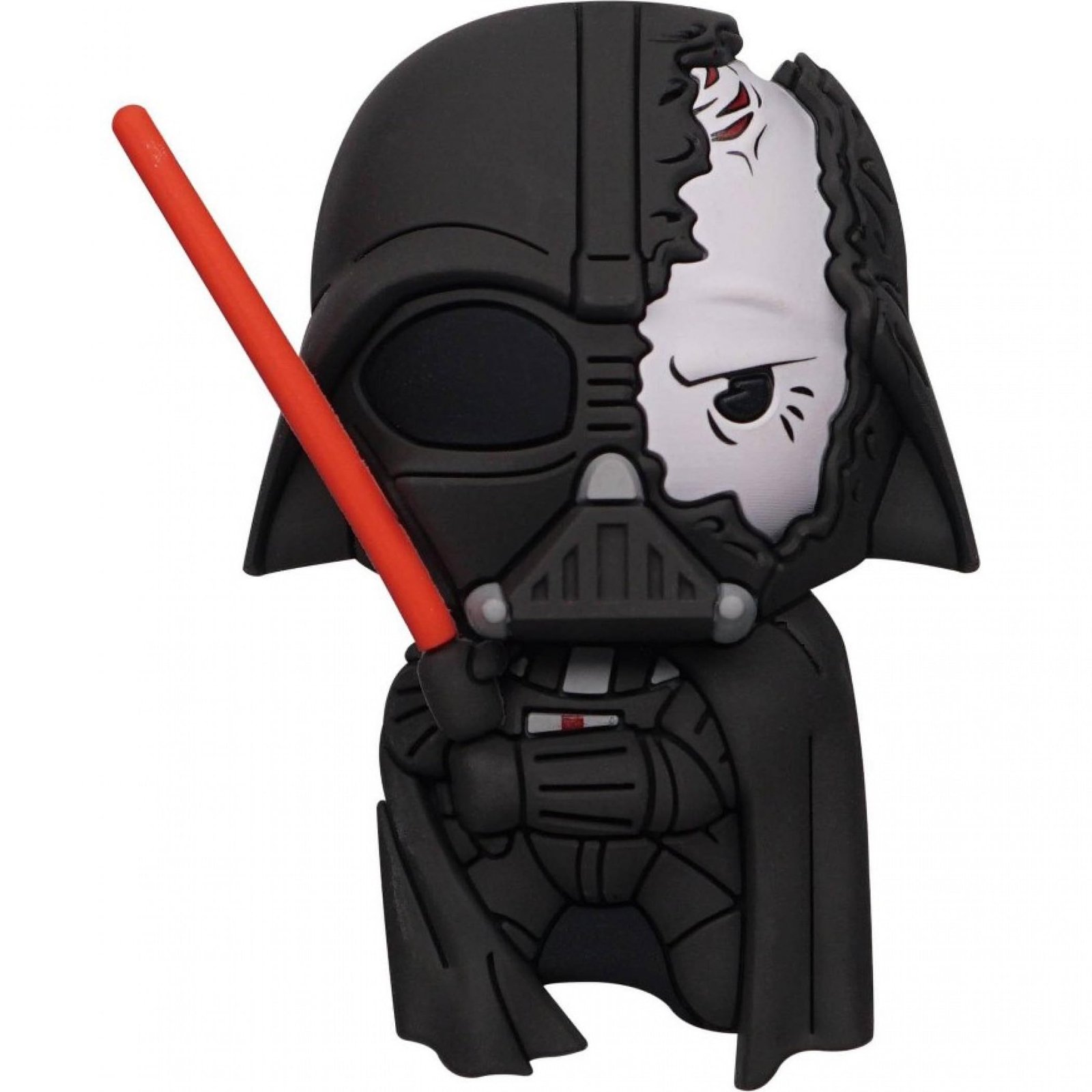 Monogram Star Wars Darth Vader - Imán de espuma 3D con casco roto,