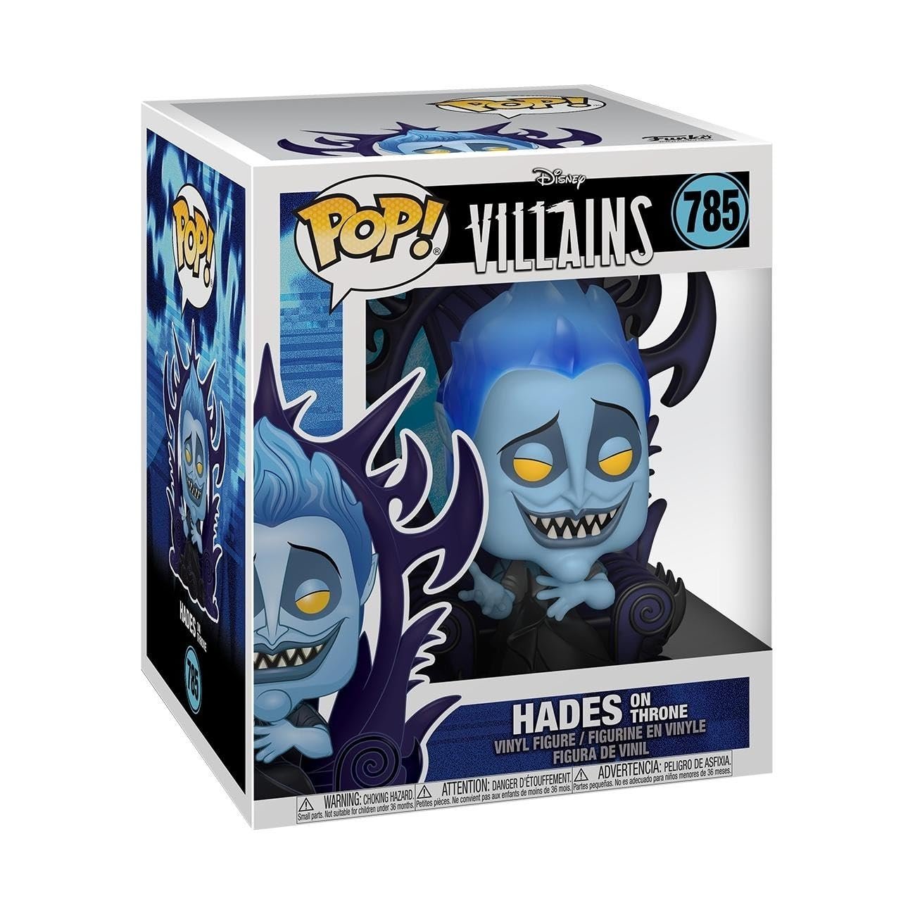 Funko Pop! Deluxe: Villains - Hades On Throne - Disney Villains