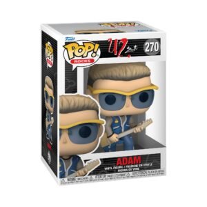 Funko Pop! Rocks: U2 - ZooTV - Adam Clayton - Figura de Vinilo Coleccionable - Idea de Regalo- Mercancia Oficial - Juguetes para Niños y Adultos - Music Fans - Muñeco para Coleccionistas y Exposición
