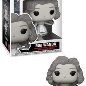 Funko POP! Marvel: WandaVision - Wanda Maximoff 50s - Negro Y Blanco