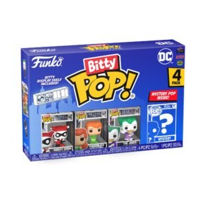 Funko Bitty Pop! 4 Pack: DC Comics - Harley Quinn, The Joker, Poison