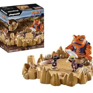 PLAYMOBIL Naruto Shippuden 70667 Naruto vs. Pain, Emocionante Batalla