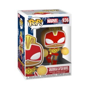 Funko Pop! Holiday - Captain Marvel - Marvel Comics - Cómics Marvel