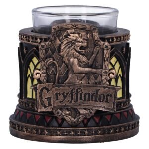 Nemesis Now Harry Potter Gryffindor - Portavelas de 7,5 cm, Resina,
