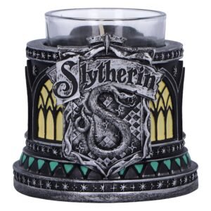 Nemesis Now Portavelas de té de Harry Potter Slytherin de 7,5 cm,